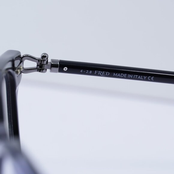 Fred FG50006U 001 Square 54mm Eyeglasses - Black/Blue Light Block - Picture 4 of 9